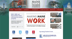 Desktop Screenshot of mainechamber.org